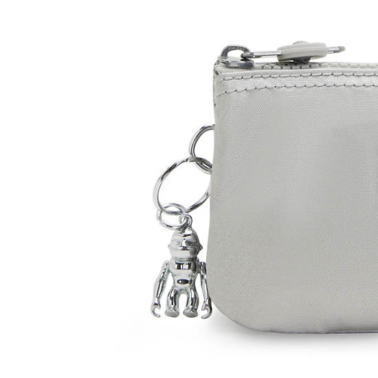 Kipling Creativity Small Metallic Pouch Táska Titán | HU 2109XY